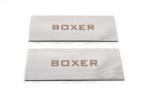 Peugeot Boxer 2006-2025 Placas de umbral interior Carmos V1 (2 uds, acero inoxidable) foto 2