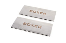 Peugeot Boxer 2006-2025 Placas de umbral interior Carmos V1 (2 uds, acero inoxidable) foto 1