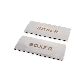 Placas de umbral interior Carmos V1 (2 uds, acero inoxidable) Peugeot Boxer 2006-2025 foto 1