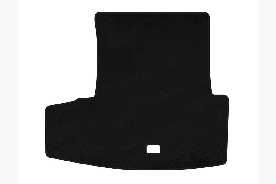 BMW 3 Series E92/E93 2006–2013 Alfombrilla de maletero textil Classic (Para E92, Negro) Image