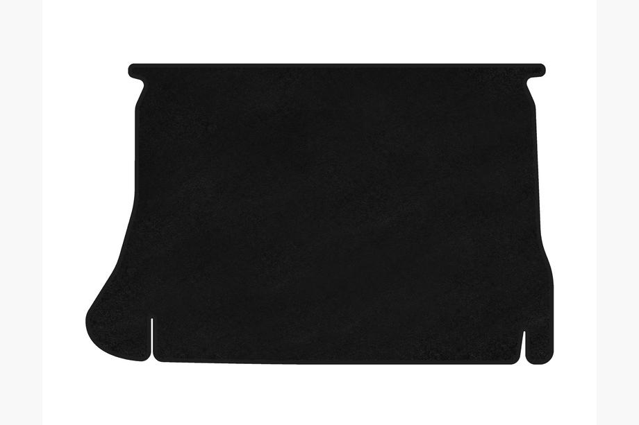 Daewoo Lanos 1998-2017 Alfombrilla de maletero textil Classic (HB, Negro) Image