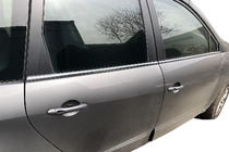 Renault Scenic/Grand 2009-2016 Molduras de Ventanas Acero Inoxidable (4 uds) Carmos - Acero Inoxidable Turco foto 3