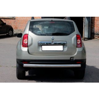 Barra trasera recta (acero inoxidable) Renault Duster 2008–2017 foto 1