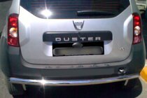Dacia Duster 2008-2018 Barra trasera recta (acero inoxidable) foto 6