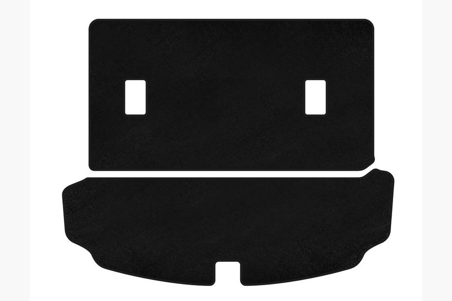 Acura MDX 2007-2013 Alfombrilla de maletero textil Classic V-2 (Negro) Image