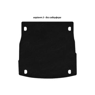 Alfombrilla de maletero textil Classic V-2 (sin subwoofer, Negro) Alfa Romeo Stelvio 2016-