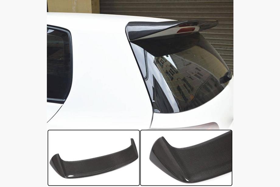 Volkswagen Golf 6 2008-2014 Alerón V1 (para Base HB 2010-2013, Carbono) Image
