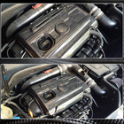 Volkswagen Golf 6 2008-2014 Cubierta de motor (para GTI HB 2010-2013, Carbono) foto 3