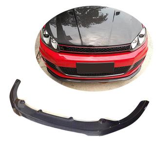 Lip delantero V1 para parachoques (para GTI HB 2010-2013, Carbono) foto 1