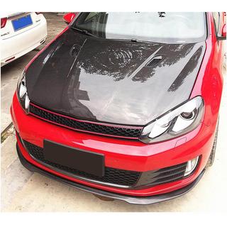 Lip delantero V1 para parachoques (para GTI HB 2010-2013, Carbono) foto 2