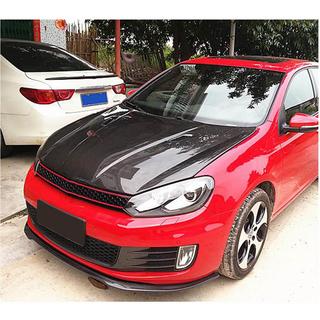 Lip delantero V1 para parachoques (para GTI HB 2010-2013, Carbono) foto 3