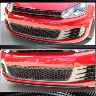 Labio Delantero V3 para GTI HB 2010-2013 Carbono foto 2