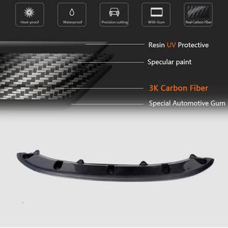 Labio Delantero V3 para GTI HB 2010-2013 Carbono foto 4
