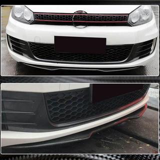 Splitter delantero Lip V4 para GTI HB 2010-2013 Carbono Volkswagen Golf 6 2008-2014 foto 4