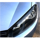 Volkswagen Golf 6 2008-2014 Pestañas para faros (para HB 2010-2013, Carbono) foto 2