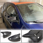 Volkswagen Golf 6 2008-2014 Cubiertas de Espejos V2 (para HB 2010-2013, Carbono) foto 2