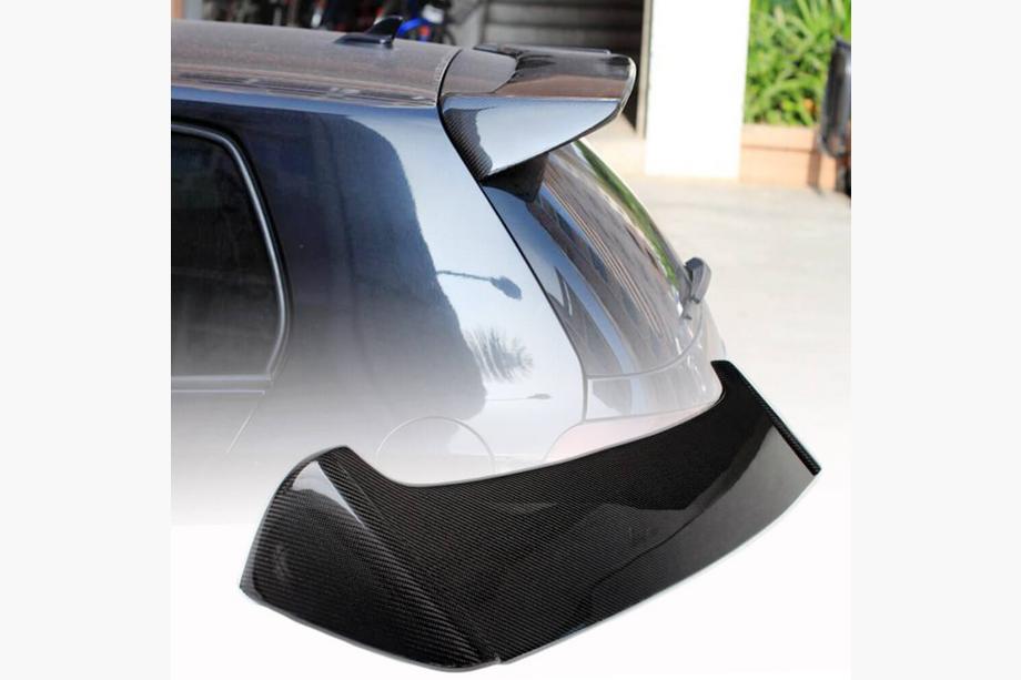 Volkswagen Golf 6 2008-2014 Alerón V3 (para GTI/R HB 2010-2013, Carbono) Image