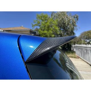 Spoiler V4 (para GTI/R HB 2010-2013, Carbono) Volkswagen Golf 6 2008-2014 foto 3