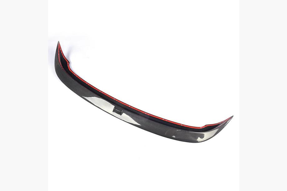 Volkswagen Golf 6 2008-2014 Spoiler V4 (para GTI/R HB 2010-2013, Carbono) Foto 10