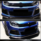 Volkswagen Golf 6 2008-2014 Lip delantero V1 para R HB 2010-2013, Carbono foto 3