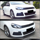 Volkswagen Golf 6 2008-2014 Lip delantero V1 para R HB 2010-2013, Carbono foto 4