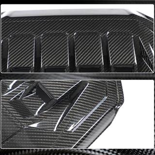 Cubierta de motor (para GTI, carbono) foto 2