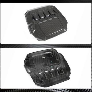 Cubierta de motor (para GTI, carbono) foto 3