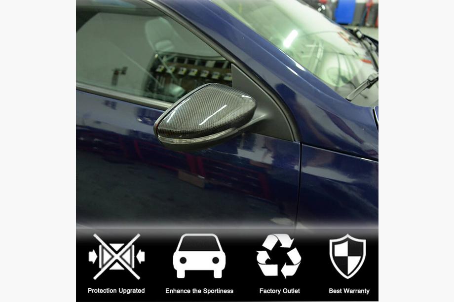 Volkswagen Passat B8 2015-2023 Cubiertas de Espejos USA (Carbono) Foto 3