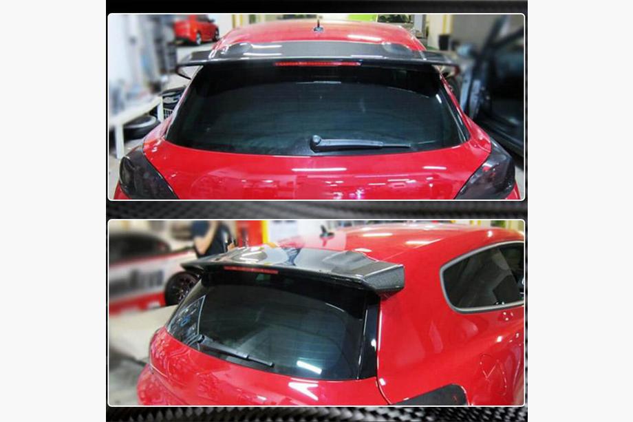 Volkswagen Scirocco 2008-2017 Spoiler V2 (para Base, Carbono) Foto 4