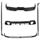 Volkswagen Golf 8 2019- Kit completo de carrocería de carbono (para GTI & R EU HB 2019-2024), Carbono foto 1