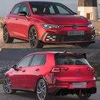 Volkswagen Golf 8 2019- Kit completo de carrocería de carbono (para GTI & R EU HB 2019-2024), Carbono foto 2