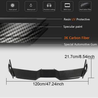 Alerón V2 (para GTI/R EU 2019-2024, Carbono) Volkswagen Golf 8 2019- foto 3