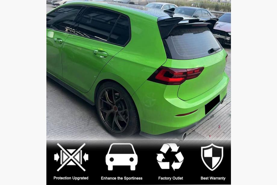Volkswagen Golf 8 2019- Alerón V2 (para GTI/R EU 2019-2024, Carbono) Foto 6