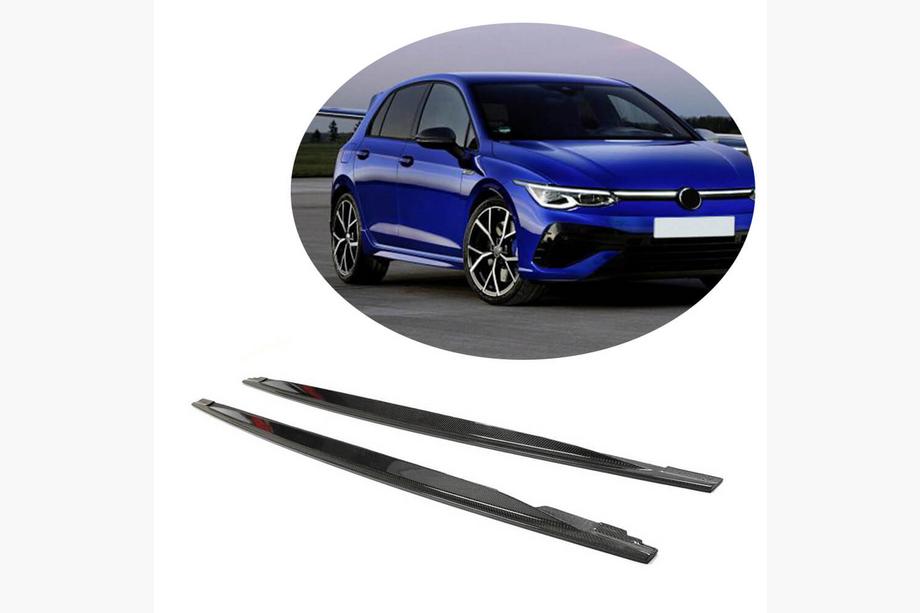 Volkswagen Golf 8 2019- Faldones Laterales (para R HB, Carbono) Image
