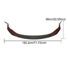 Lexus GS 2011-2020 Labio de Parachoques Delantero (para GS F 2015-2020, Carbono) foto 6