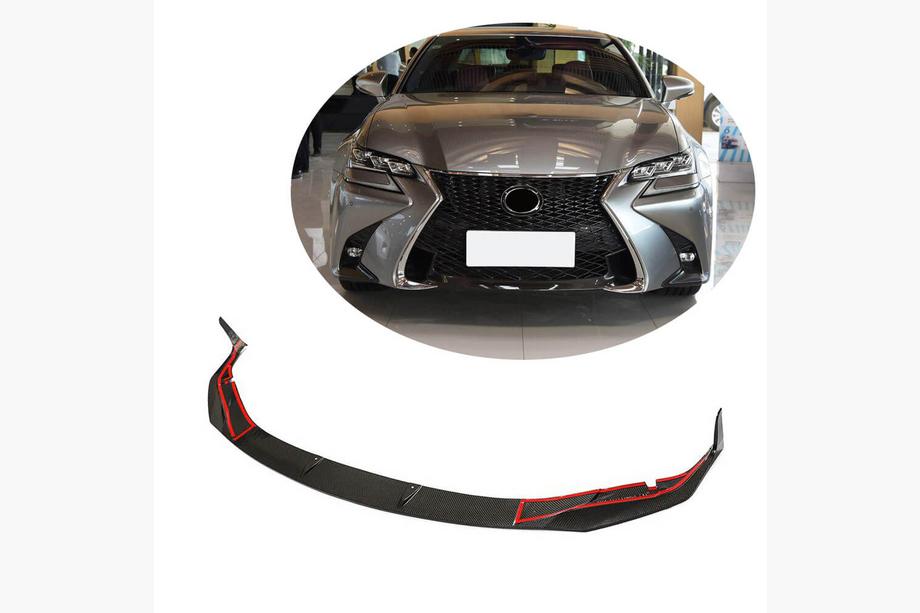Lexus GS 2011-2020 Labio de Parachoques Delantero (para GS F 2015-2020, Carbono) Image