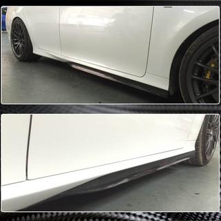 Faldones Laterales (para 2011-2015, Carbono) Lexus GS 2011-2020 foto 4