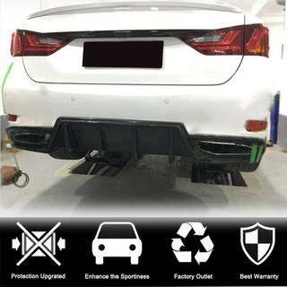 Difusor de Parachoques Trasero (para F-Sport 2011-2015, Carbono) Lexus GS 2011-2020 foto 3