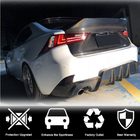 Lexus IS 2013- Difusor Trasero de Parachoques V1 para Base/F-Sport 2013-2016, Carbono foto 2