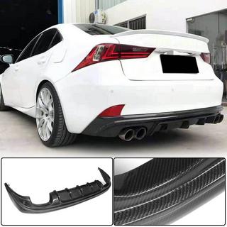 Difusor Trasero de Parachoques V2 para Base/F-Sport 2013-2016, Carbono Lexus IS 2013- foto 1