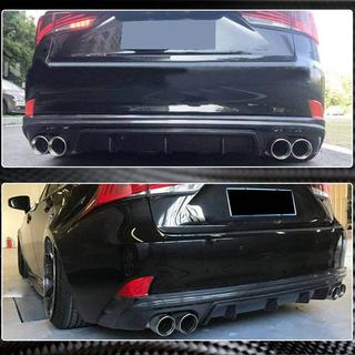 Difusor Trasero de Parachoques V2 para Base/F-Sport 2013-2016, Carbono Lexus IS 2013- foto 3