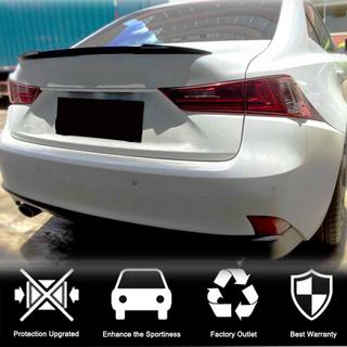 Spoiler V1 (para 2013-2020, Carbono) Lexus IS 2013- foto 3