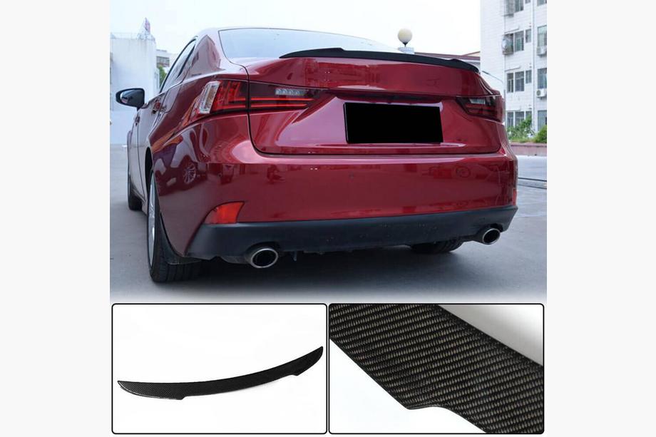 Lexus IS 2013- Spoiler V1 (para 2013-2020, Carbono) Image