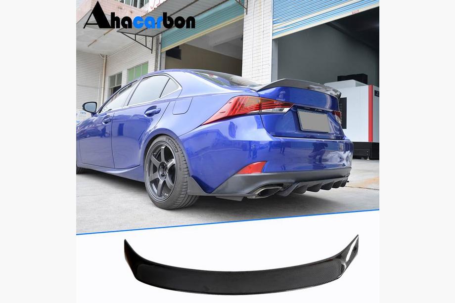 Lexus IS 2013- Spoiler V2 (para 2013-2020, Carbono) Image