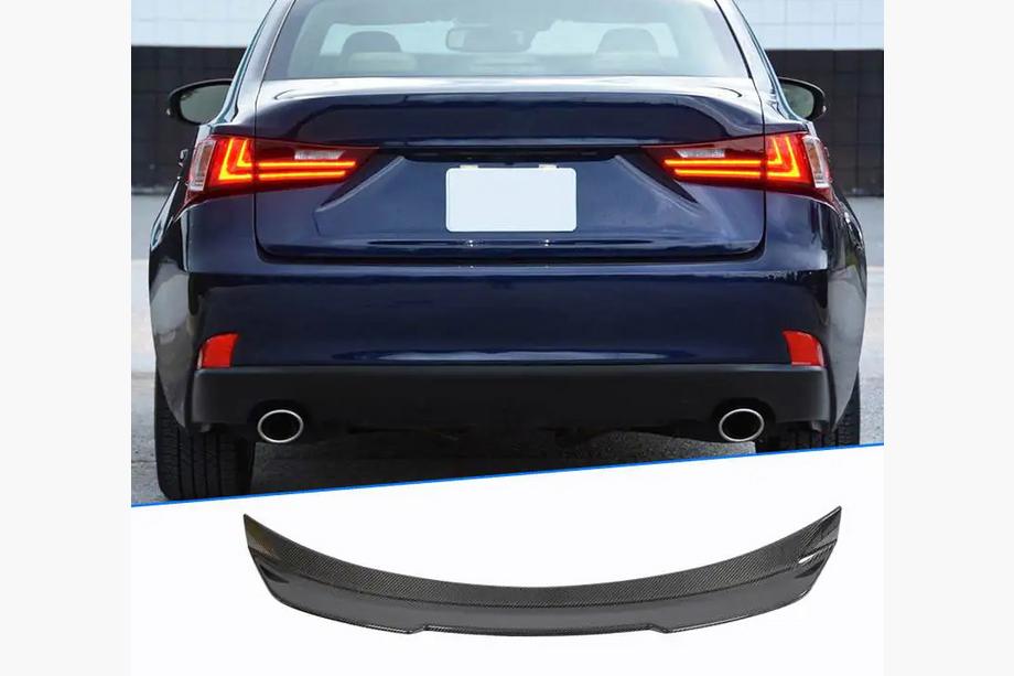 Lexus IS 2013- Spoiler V3 (para 2013-2020, Carbono) Image