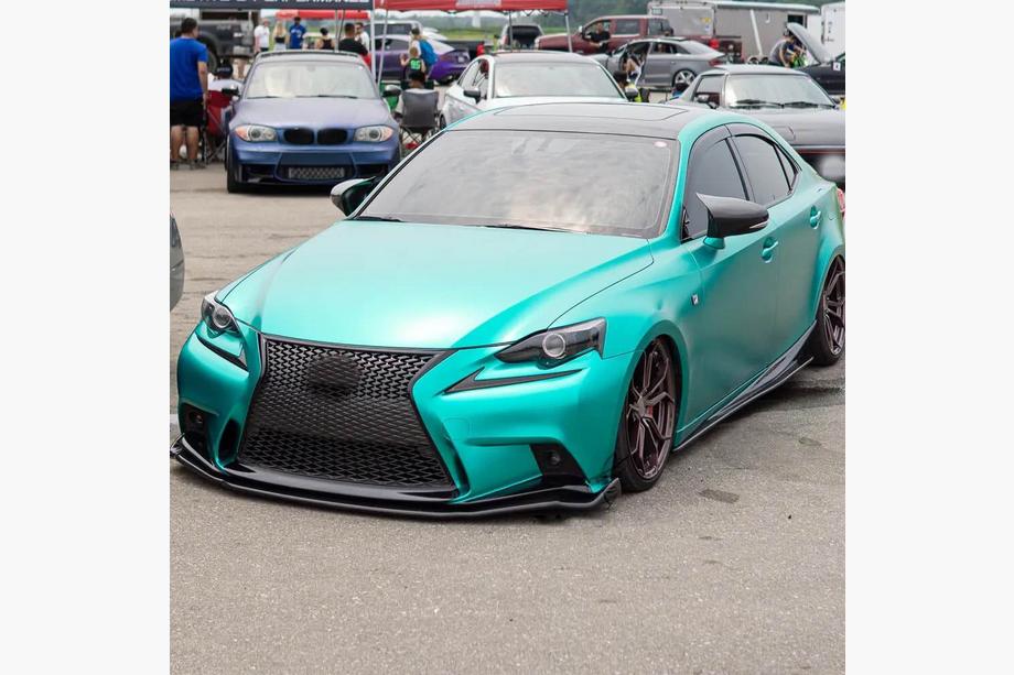 Lexus IS 2013- Faldones Laterales (para Base/F-Sport 2013-2020, Carbono) Image