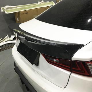 Spoiler V4 (para 2013-2020, Carbono) Lexus IS 2013- foto 4