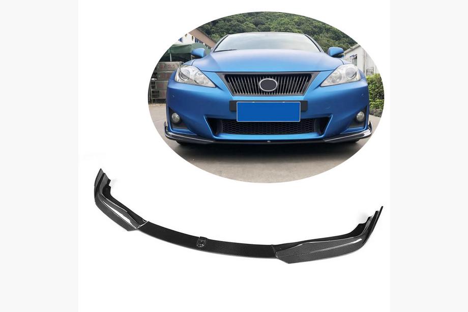 Lexus IS 2005-2013 Labio de Parachoques Delantero (para Base 2011-2013, Carbono) Image