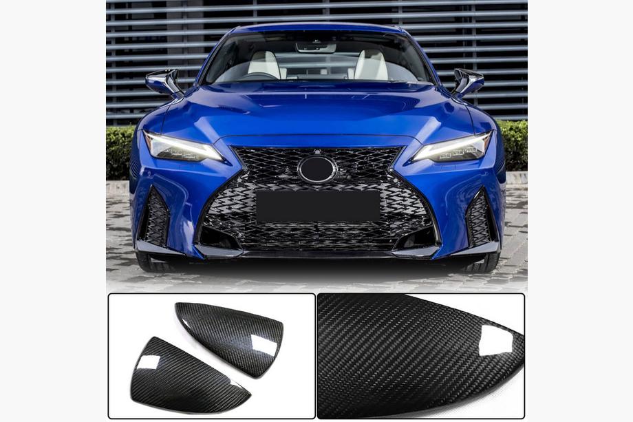 Lexus IS 2013- Cubiertas de Espejos (para 2020+, Carbono Seco) Image