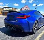 Lexus RC 200t 2014- Difusor trasero de parachoques para RC F 2014-2018, Carbono foto 2